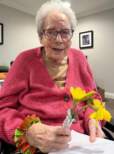 Carousel post from Salisbury Manor Care Home.