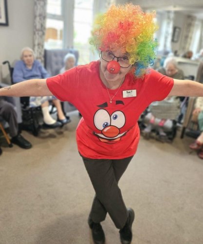 Carousel post from Salisbury Manor Care Home.