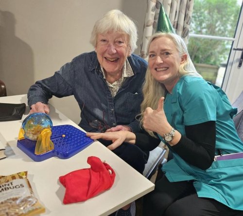 Carousel post from Salisbury Manor Care Home.