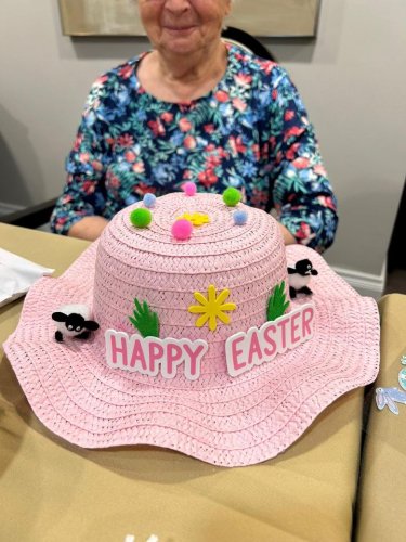 Carousel post from Salisbury Manor Care Home.