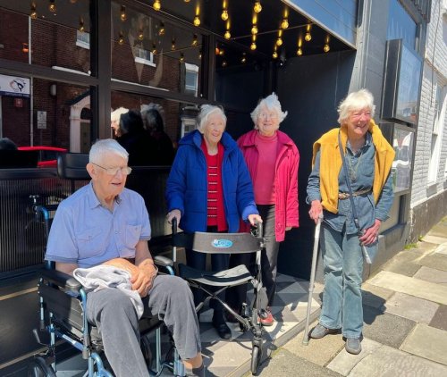 Carousel post from Salisbury Manor Care Home.