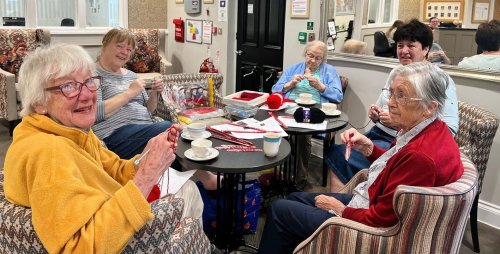 Carousel post from Salisbury Manor Care Home.