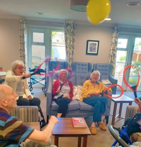 Carousel post from Salisbury Manor Care Home.