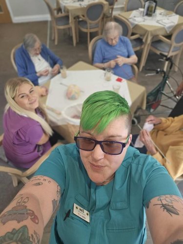 Carousel post from Salisbury Manor Care Home.