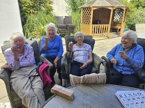 Carousel post from Salisbury Manor Care Home.