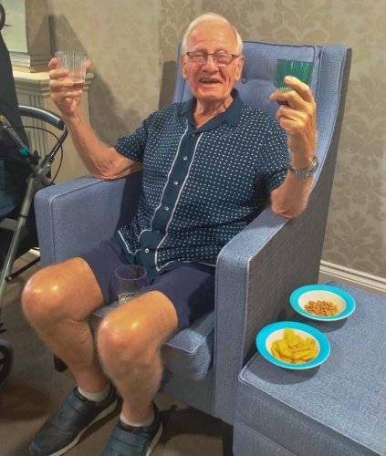 Carousel post from Salisbury Manor Care Home.