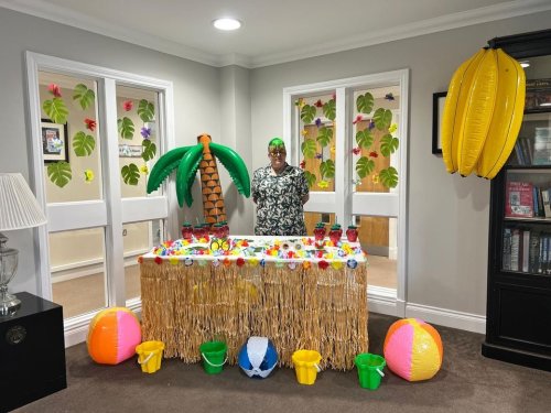 Carousel post from Salisbury Manor Care Home.