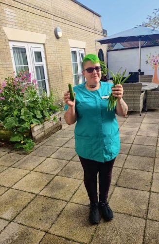 Carousel post from Salisbury Manor Care Home.