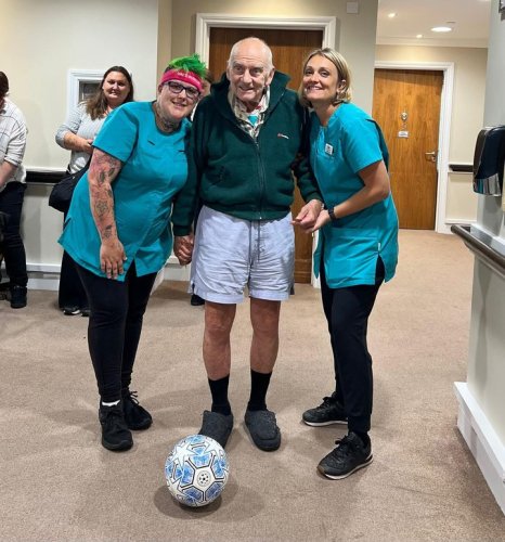 Carousel post from Salisbury Manor Care Home.