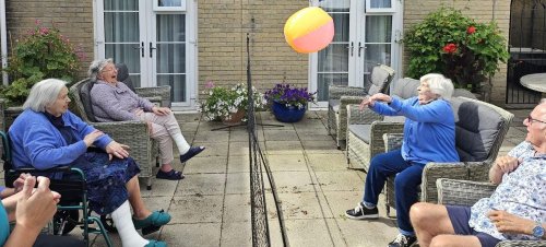 Carousel post from Salisbury Manor Care Home.