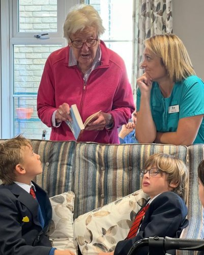 Carousel post from Salisbury Manor Care Home.