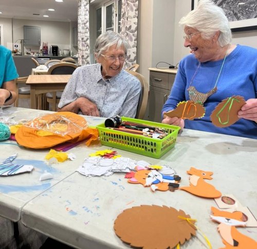 Carousel post from Salisbury Manor Care Home.