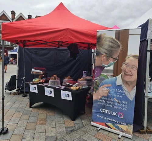 Carousel post from Salisbury Manor Care Home.
