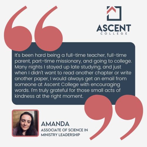 Photo post from Ascent College.