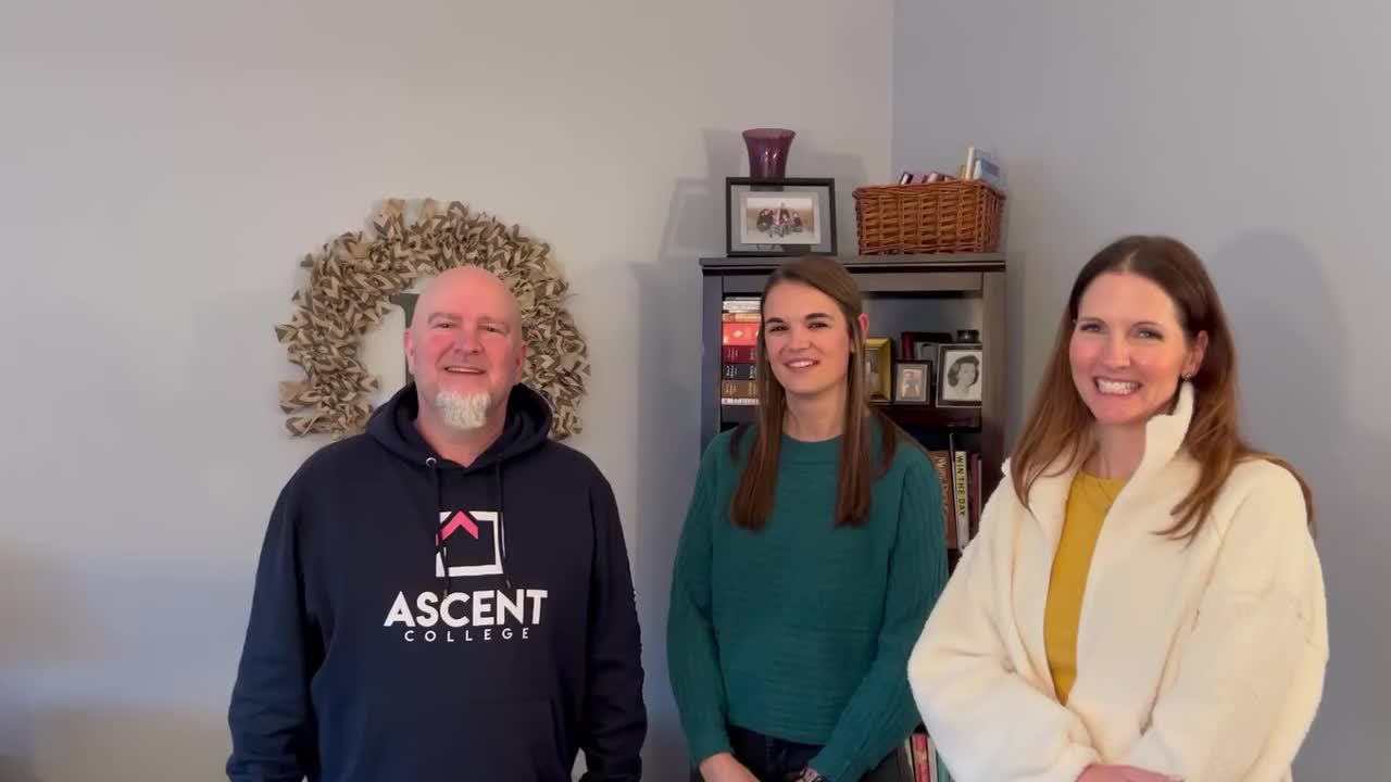 Video post from Ascent College.