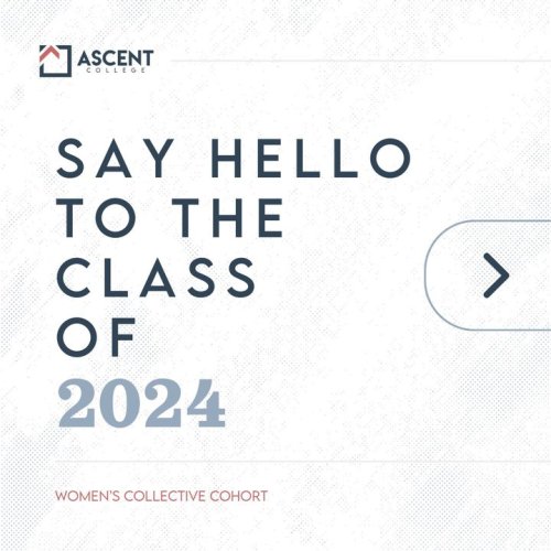 Carousel post from Ascent College.
