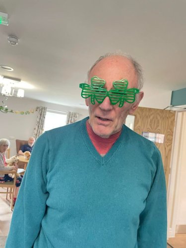 Carousel post from Hollins Park Care Home.