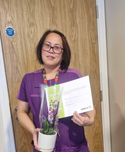Photo post from Hollins Park Care Home.