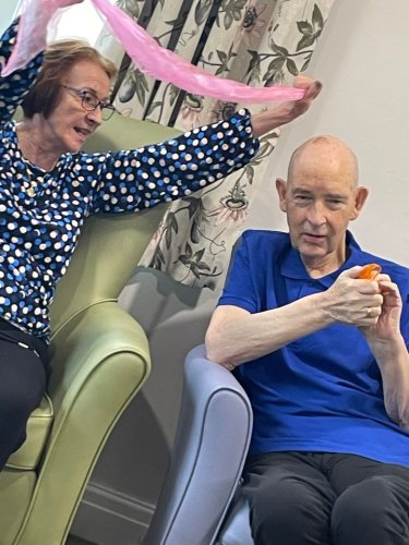 Carousel post from Hollins Park Care Home.