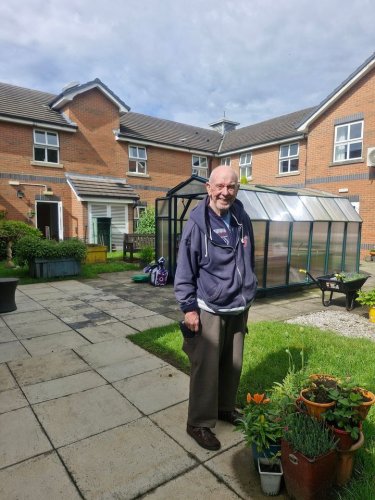Carousel post from Hollins Park Care Home.
