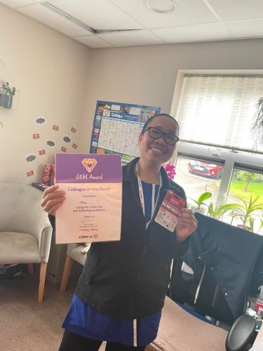 Photo post from Hollins Park Care Home.