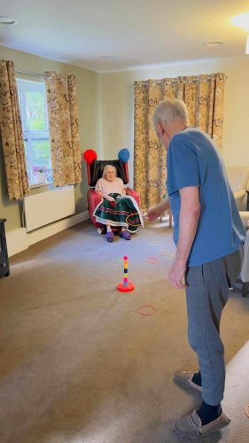 Carousel post from Hollins Park Care Home.