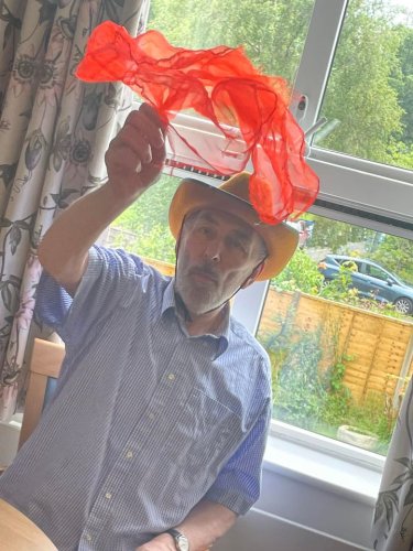 Carousel post from Hollins Park Care Home.
