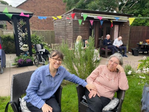 Carousel post from Hollins Park Care Home.