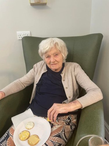 Carousel post from Hollins Park Care Home.