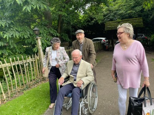 Carousel post from Hollins Park Care Home.