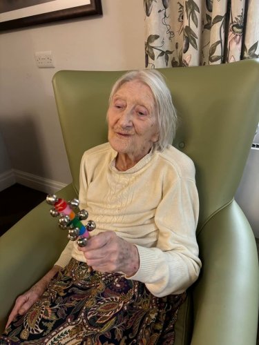 Carousel post from Hollins Park Care Home.