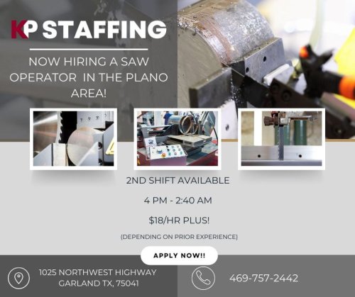 Photo post from KP Staffing Agency (Garland Branch).
