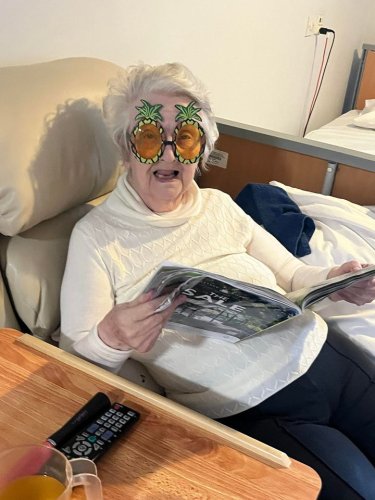 Carousel post from Grangewood Care Home.