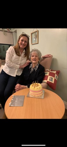 Carousel post from Grangewood Care Home.