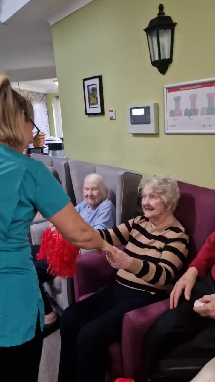 Video post from Grangewood Care Home.