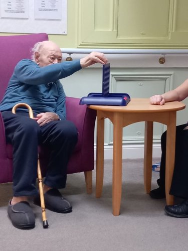Carousel post from Grangewood Care Home.