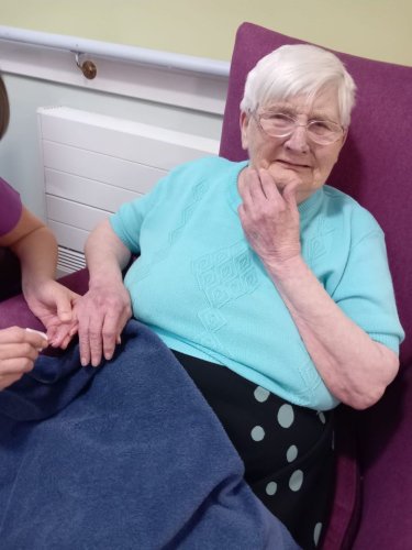 Carousel post from Grangewood Care Home.