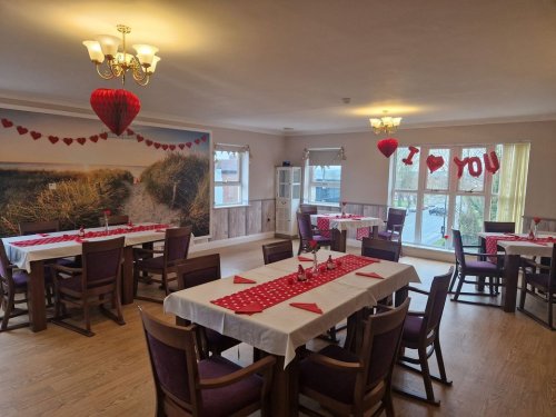 Carousel post from Grangewood Care Home.