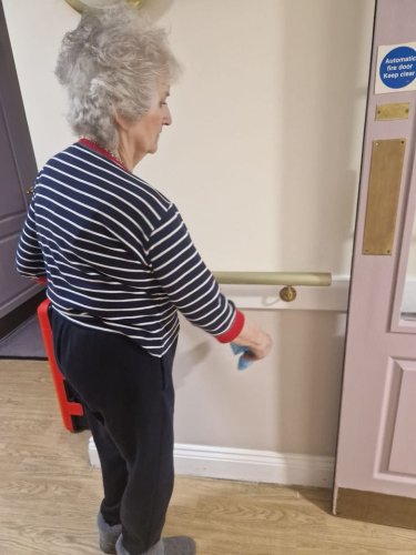 Carousel post from Grangewood Care Home.