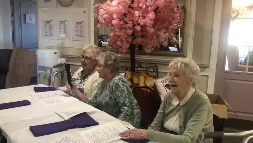 Video post from Grangewood Care Home.