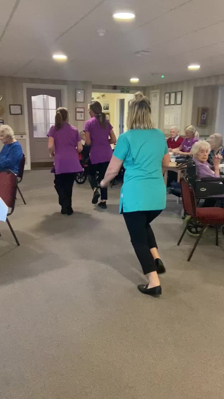 Video post from Grangewood Care Home.