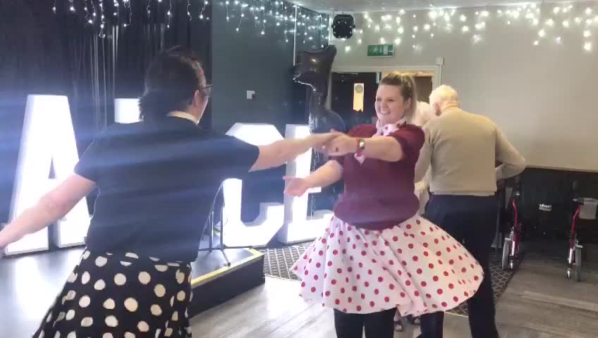 Video post from Grangewood Care Home.