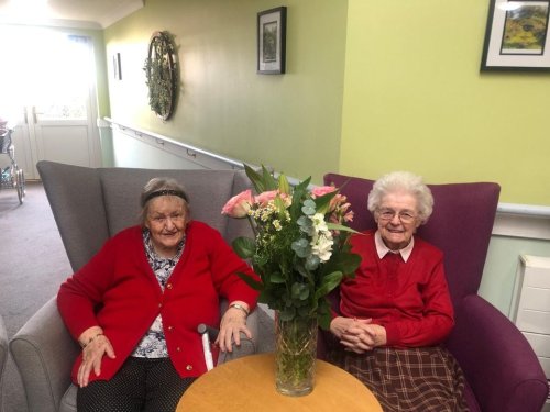 Carousel post from Grangewood Care Home.