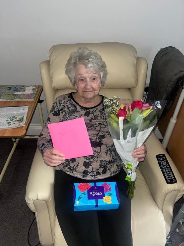 Carousel post from Grangewood Care Home.