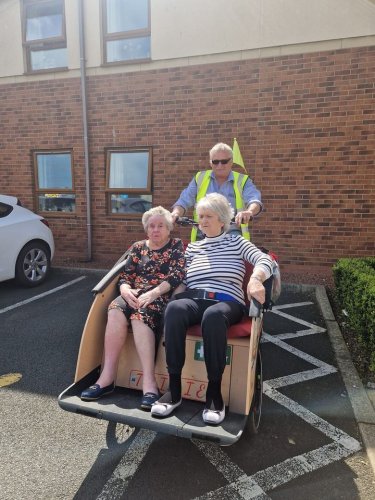 Carousel post from Grangewood Care Home.