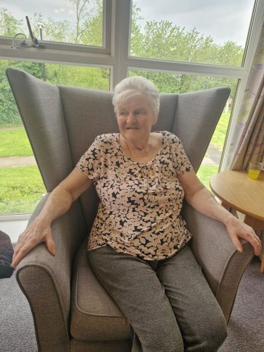 Carousel post from Grangewood Care Home.