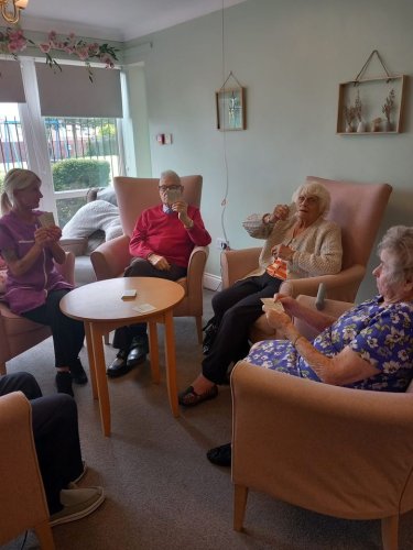 Photo post from Grangewood Care Home.