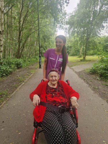 Photo post from Grangewood Care Home.