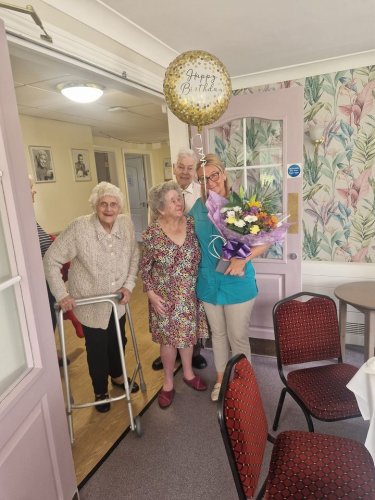 Photo post from Grangewood Care Home.