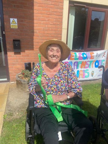 Carousel post from Grangewood Care Home.